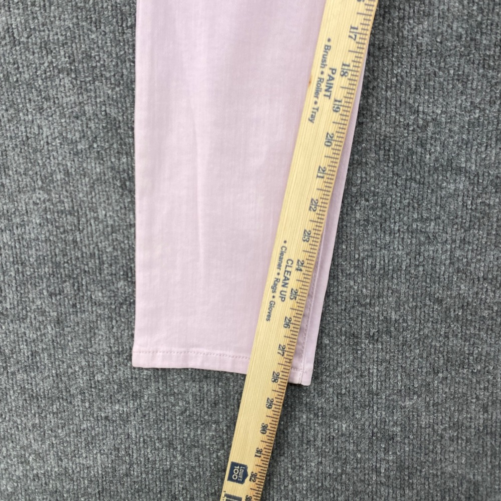 J Jill Slim Ankle Jeans Womens 4 Lilac Authentic Fit Pastel Preppy Coastal - Picture 4 of 12